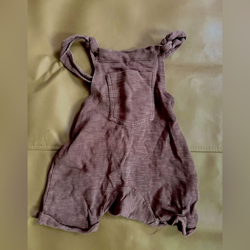 Mini mioche organic cotton overalls 6-12m